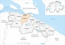 Kaart van de gemeente