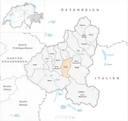 Kaart van de gemeente