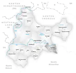 Kaart van de gemeente