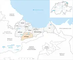 Kaart van de gemeente