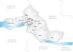 Kaart van de gemeente