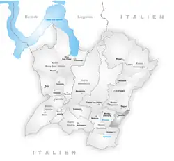 Kaart van de gemeente