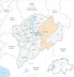 Kaart van de gemeente