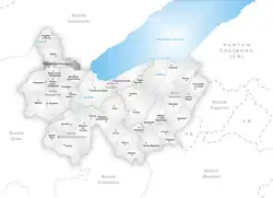 Kaart van de gemeente