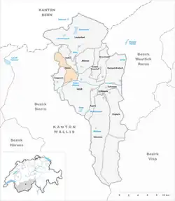 Kaart van de gemeente