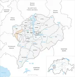 Kaart van de gemeente