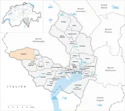 Kaart van de gemeente