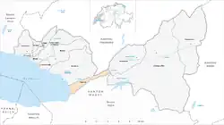 Kaart van de gemeente