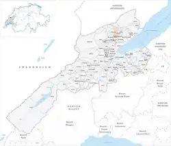 Kaart van de gemeente