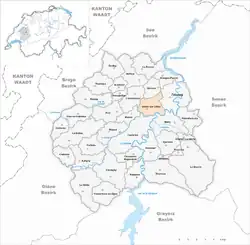 Kaart van de gemeente