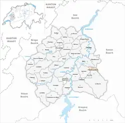 Kaart van de gemeente