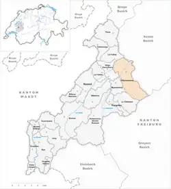 Kaart van de gemeente