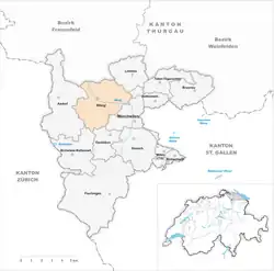 Kaart van de gemeente