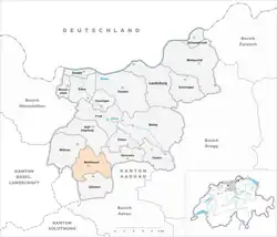 Kaart van de gemeente