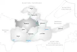 Kaart van de gemeente