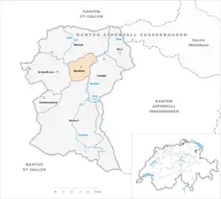 Kaart van de gemeente