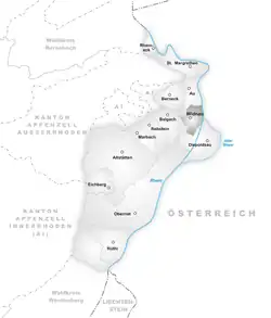 Kaart van de gemeente