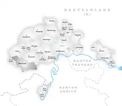 Kaart van de gemeente