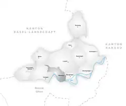 Kaart van de gemeente