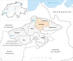 Kaart van de gemeente