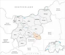 Kaart van de gemeente