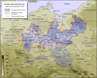 Brandenburg in 1320