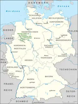 Kaart van Naturpark TERRA.vita