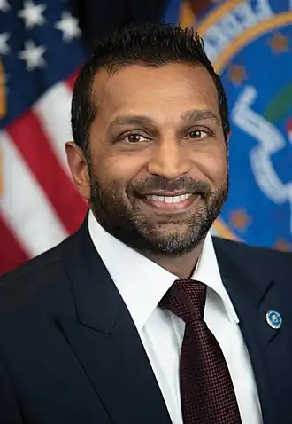 Kash Patel in 2025