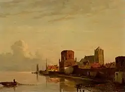 Blik op Woudrichem (1872)