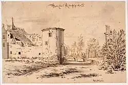 Tekening Josua de Grave, 1670