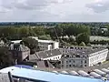 Het terrein gezien vanuit de lucht