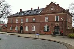 Het stationsgebouw uit 1907.
