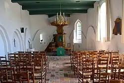 Interieur met preekstoel (2018)