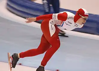 Wójcicka tijdens een wereldbekerwedstrijd 2007