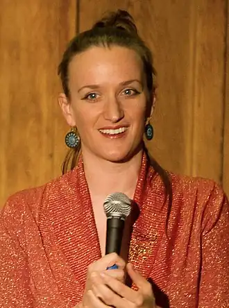Kate Smurthwaite in 2010.