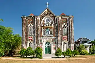 Kathedraal van Mawlamyine in 2019