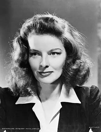 Katharine Hepburn in 1940