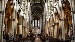 Schip van de kathedraal