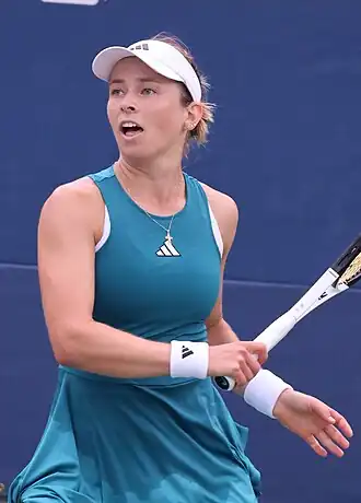 Winnares in het enkelspel, Katie Volynets