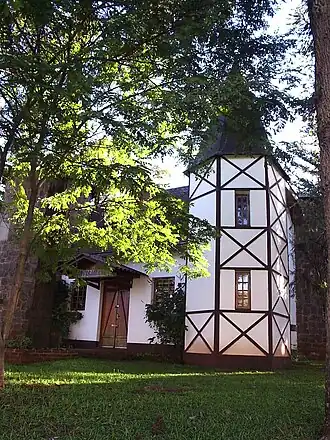 Kaufhaus in het centrum van Panambi