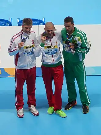 Jan Świtkowski (links)