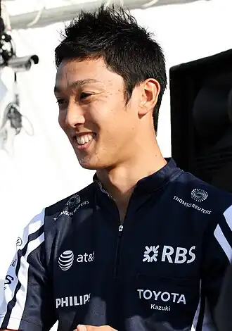 Kazuki Nakajima in 2009