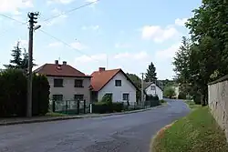 Huizen in het dorp (2014)