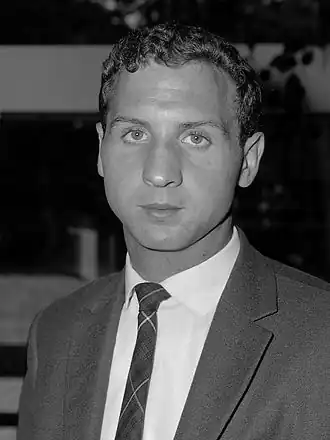 Aarts voor training nationale selectie in 1965.