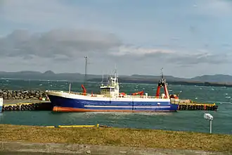 De haven van Keflavík