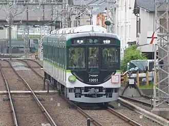 Keihan Uji-lijn op de kaart