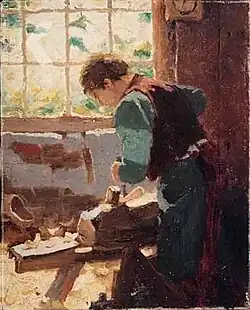 Klompenmaker te Heeze