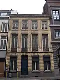 Neoclassicistisch burgerhuis ontworpen door F. De Vigne