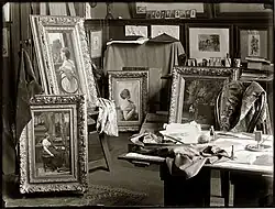 Nogmaals het atelier door Jacob Olie (1897)
