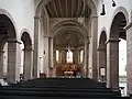 Interieur van de kerk